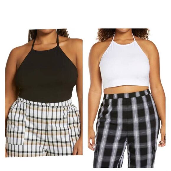 BP Bundle halter crop top 1x - Picture 1 of 2